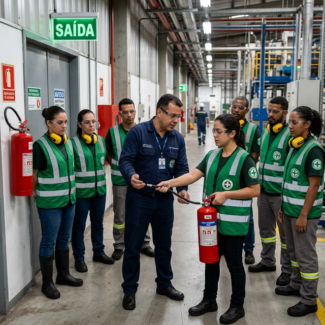 Treinamento de Brigada